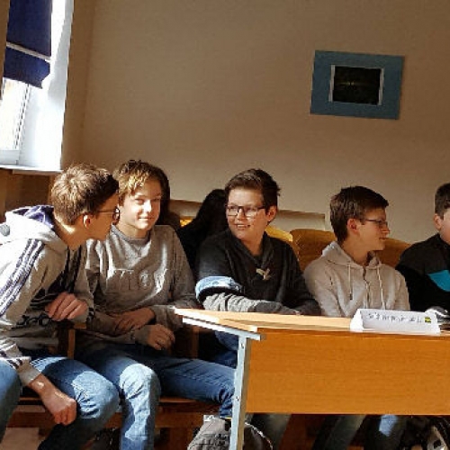 Komandinis konkursas Stasio Šalkauskio gimnazijoje  „Aš ir kompiuteris“