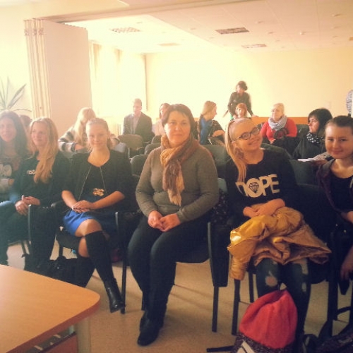 8 a klasės mokiniai lankėsi Šiaulių miesto visuomenės sveikatos biure