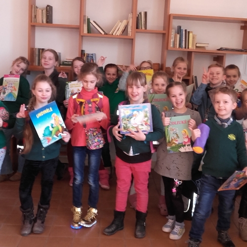 Skaitytojai mini Tarptautinę vaikų knygos dieną
