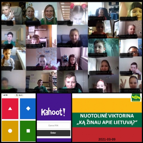 Nuotolinė viktorina ,,Ką žinau apie Lietuvą?”